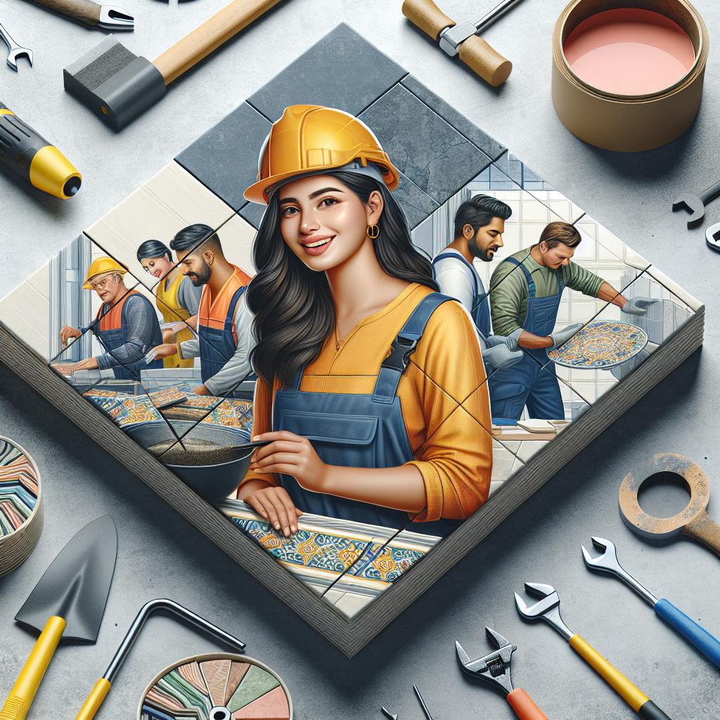 Fliesenleger-Ausbildung