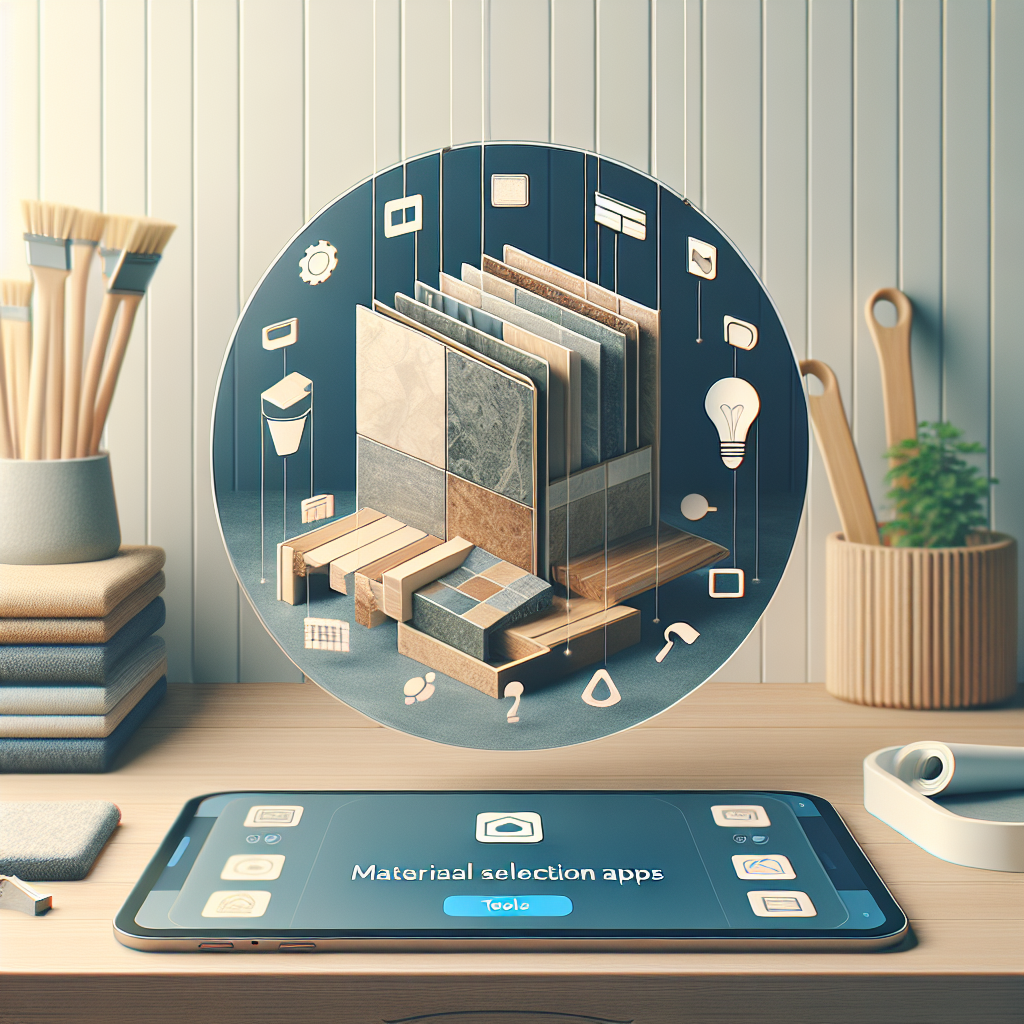 Materialauswahl-Apps