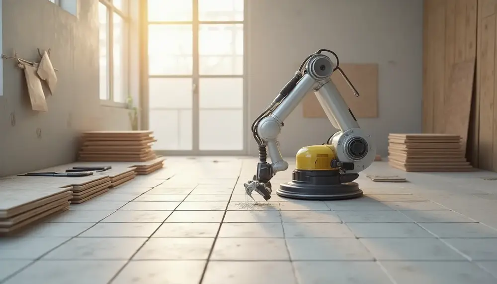 Effizient und präzise: Wie ein Roboter Fliesen verlegen kann