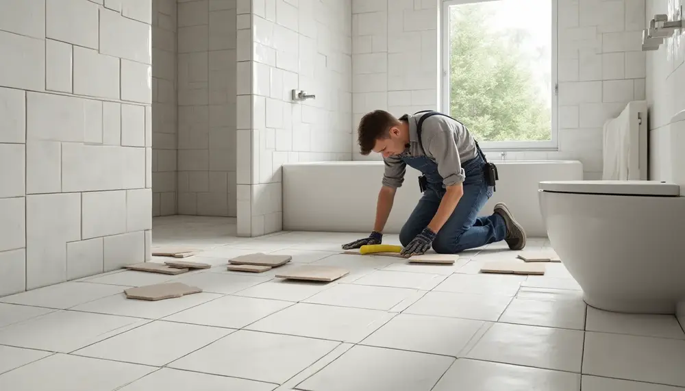 Fliesen verlegen: Erst Boden oder Wand? Experten klären auf