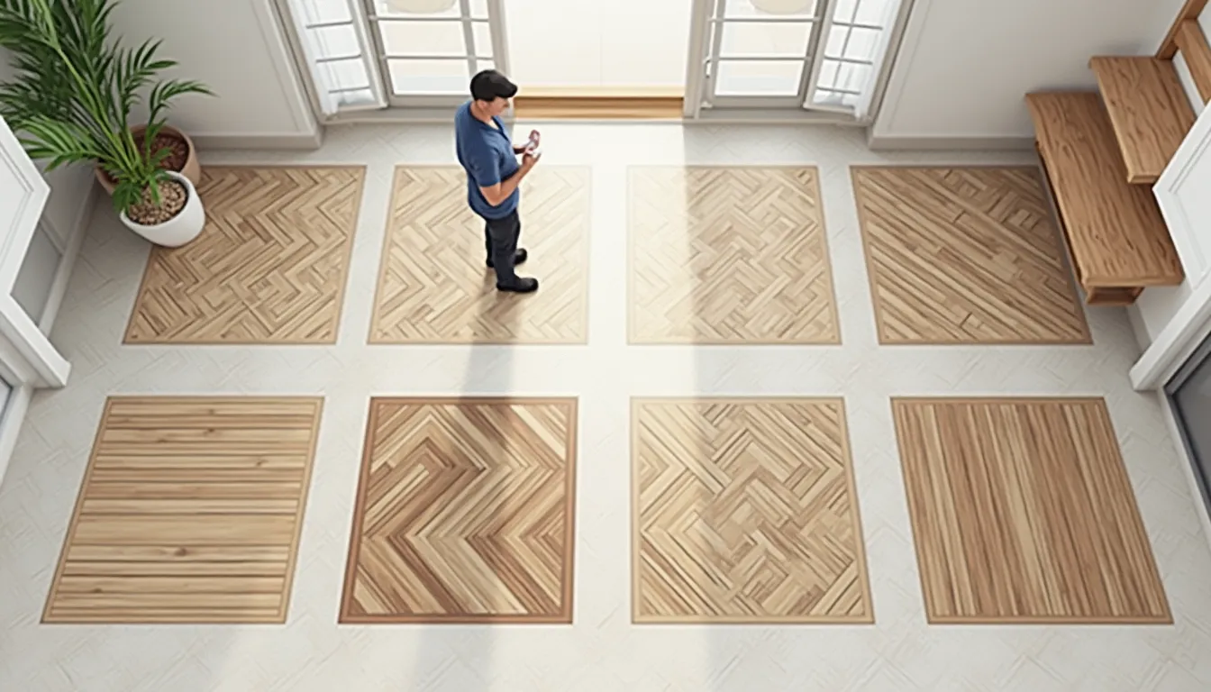 Verlegearten-Visualisierung